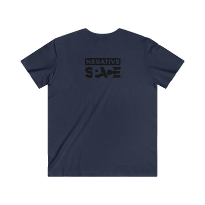 Custom Fitted V-Neck Short Sleeve Tee