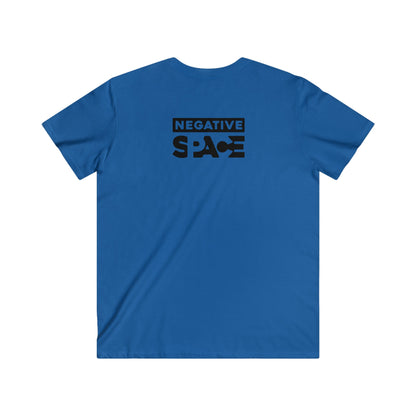 Custom Fitted V-Neck Short Sleeve Tee