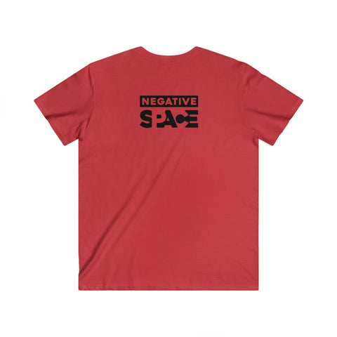 Custom Fitted V-Neck Short Sleeve Tee