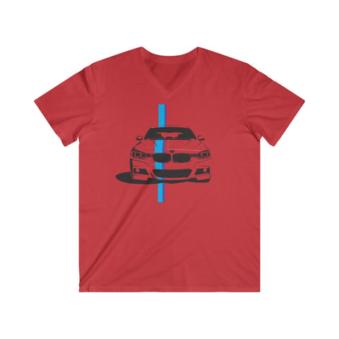 BMW Fitted V-Neck Short Sleeve Tee
