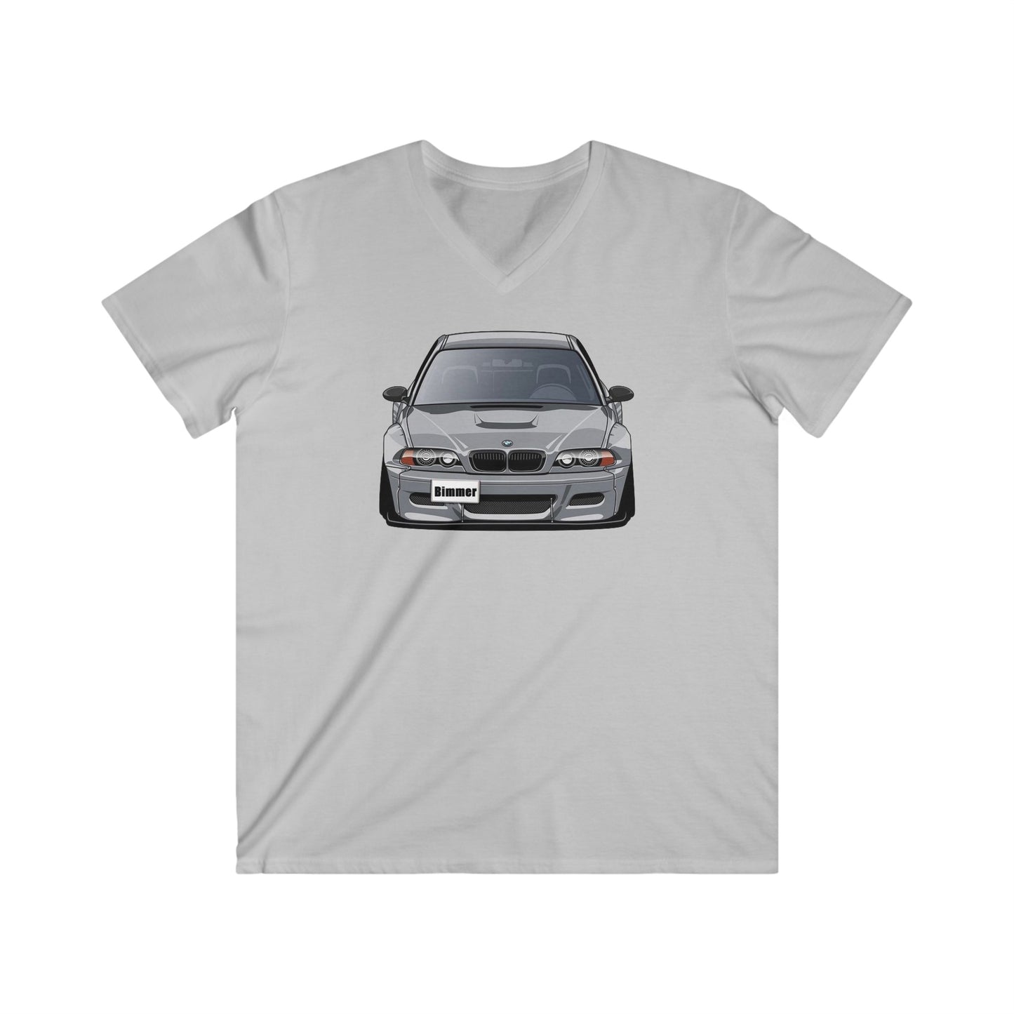 BMW Fitted V-Neck Short Sleeve Tee