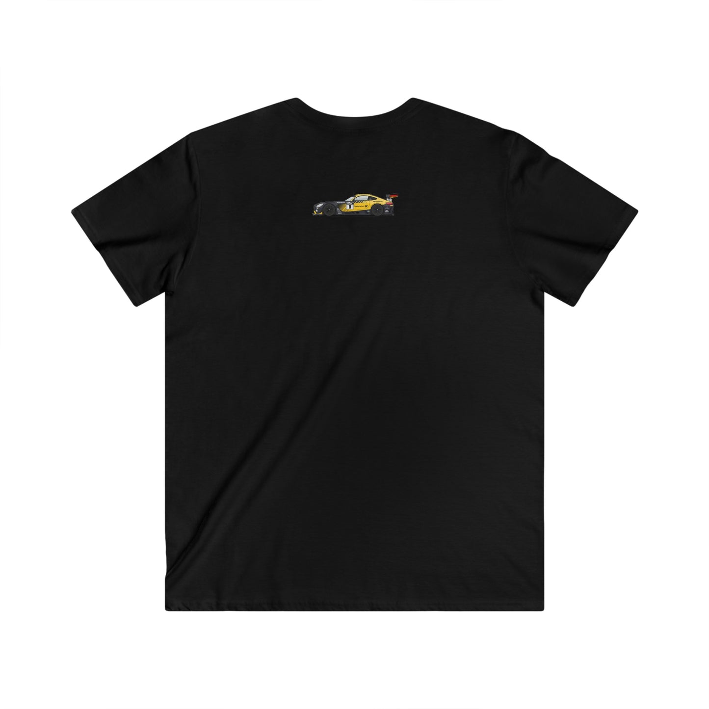 Mercedes Fitted V-Neck Short Sleeve Tee
