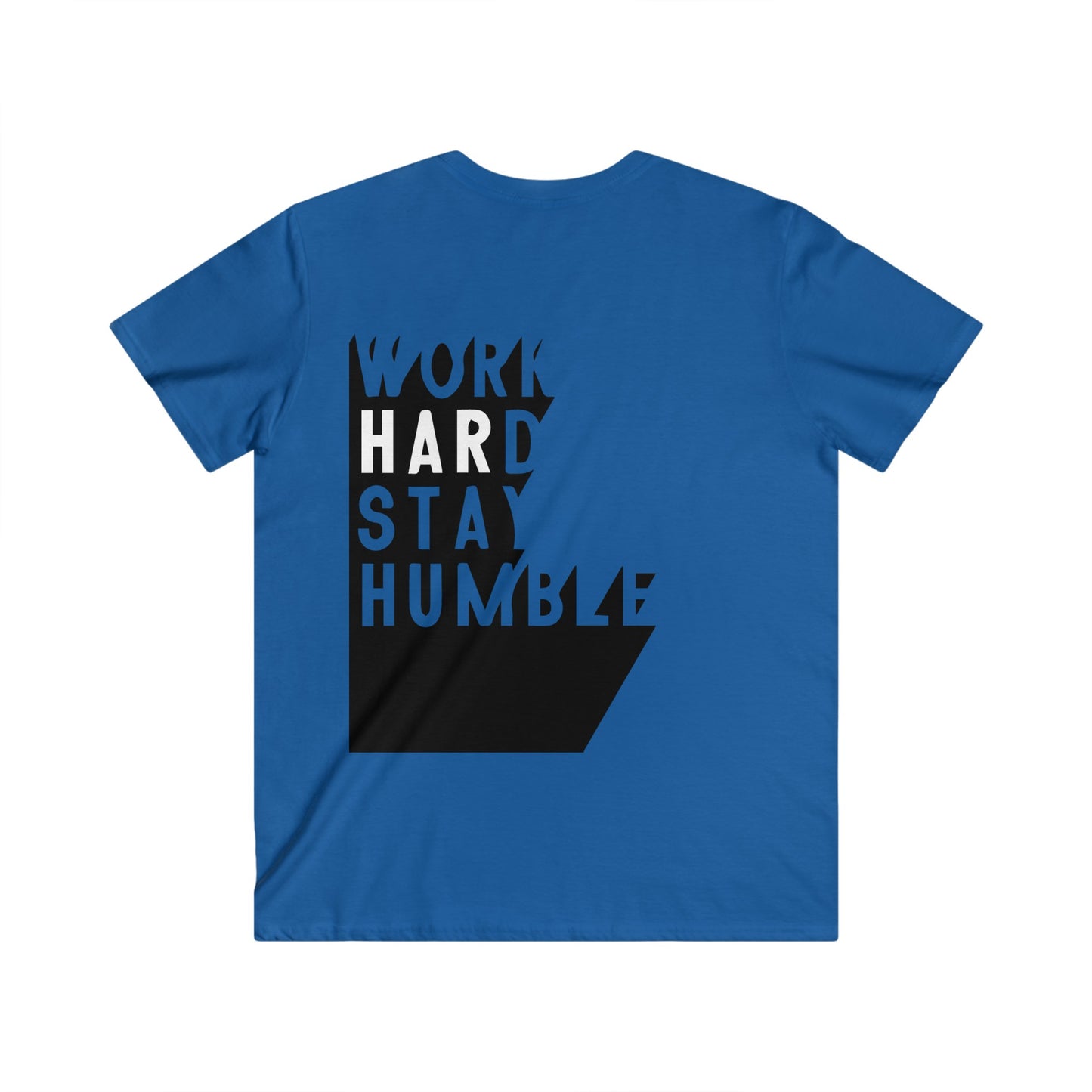 Custom Fitted V-Neck Short Sleeve Tee