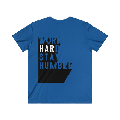 Custom Fitted V-Neck Short Sleeve Tee