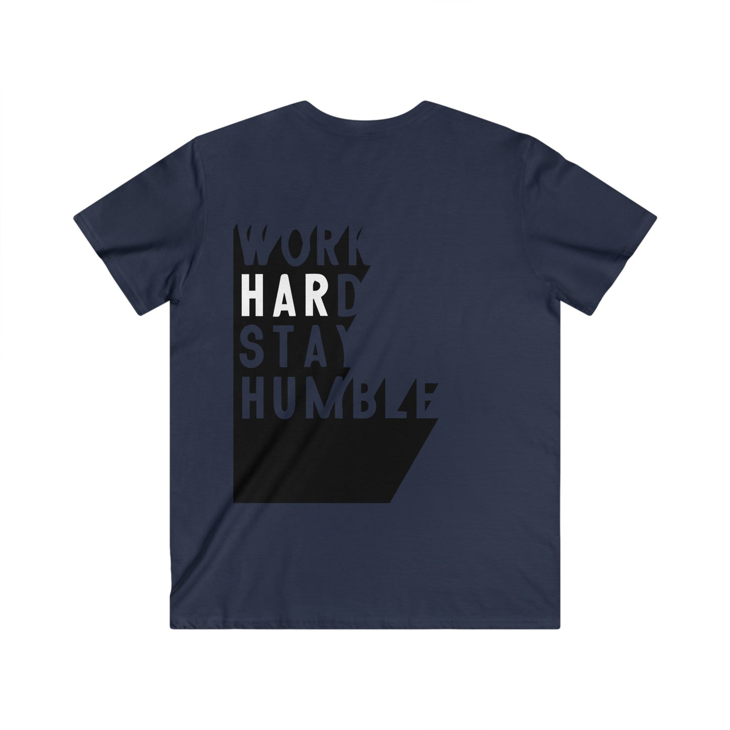 Custom Fitted V-Neck Short Sleeve Tee