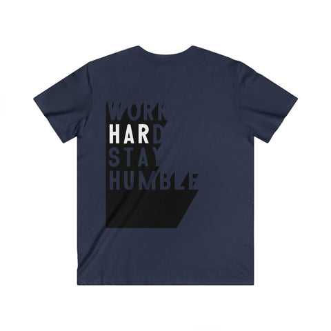 Custom Fitted V-Neck Short Sleeve Tee