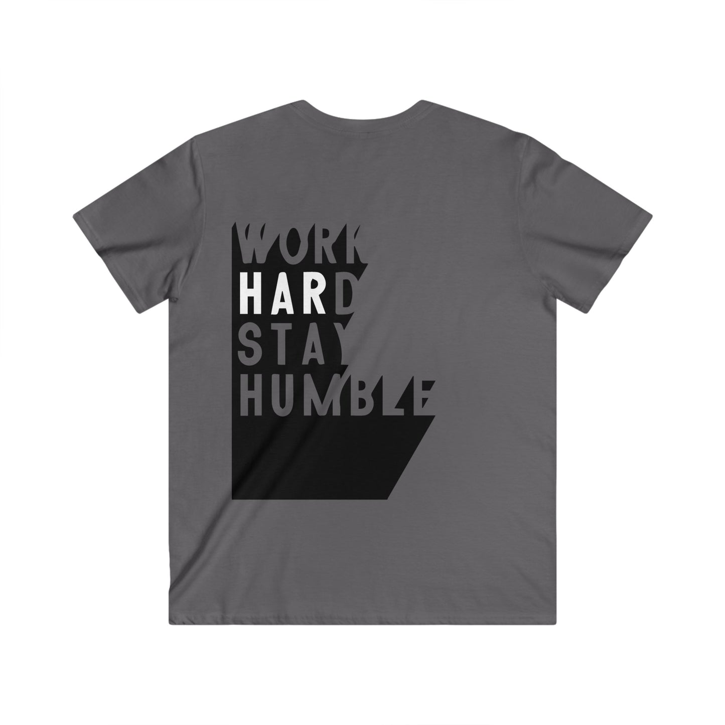 Custom Fitted V-Neck Short Sleeve Tee