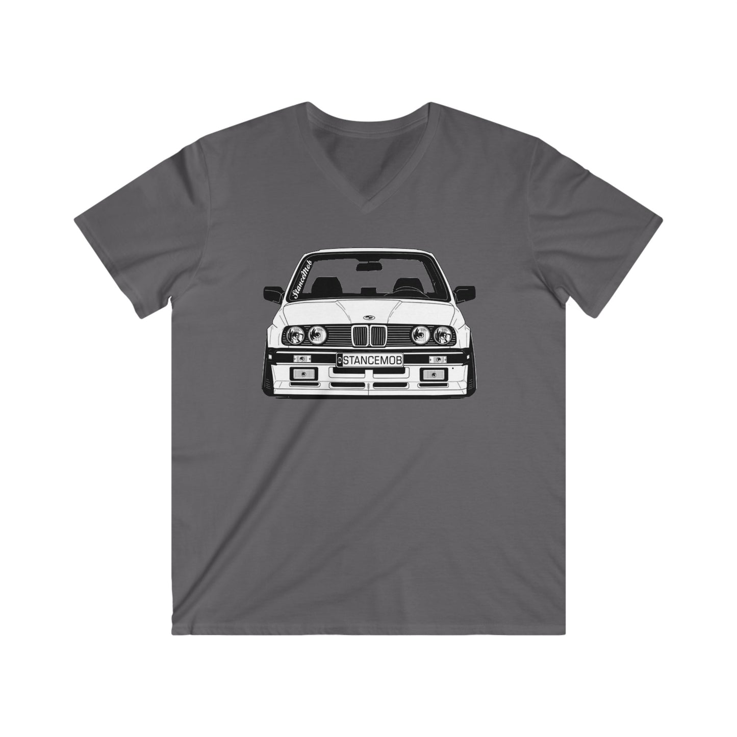 BMW Fitted V-Neck Short Sleeve Tee
