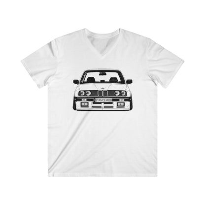 BMW Fitted V-Neck Short Sleeve Tee
