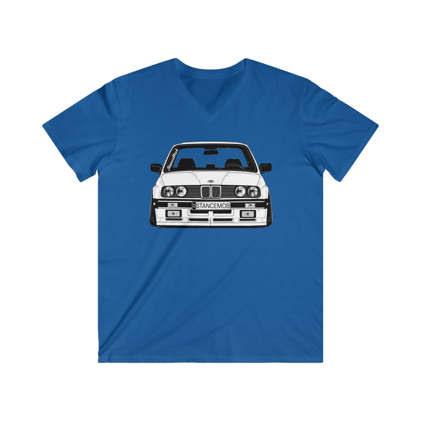 BMW Fitted V-Neck Short Sleeve Tee