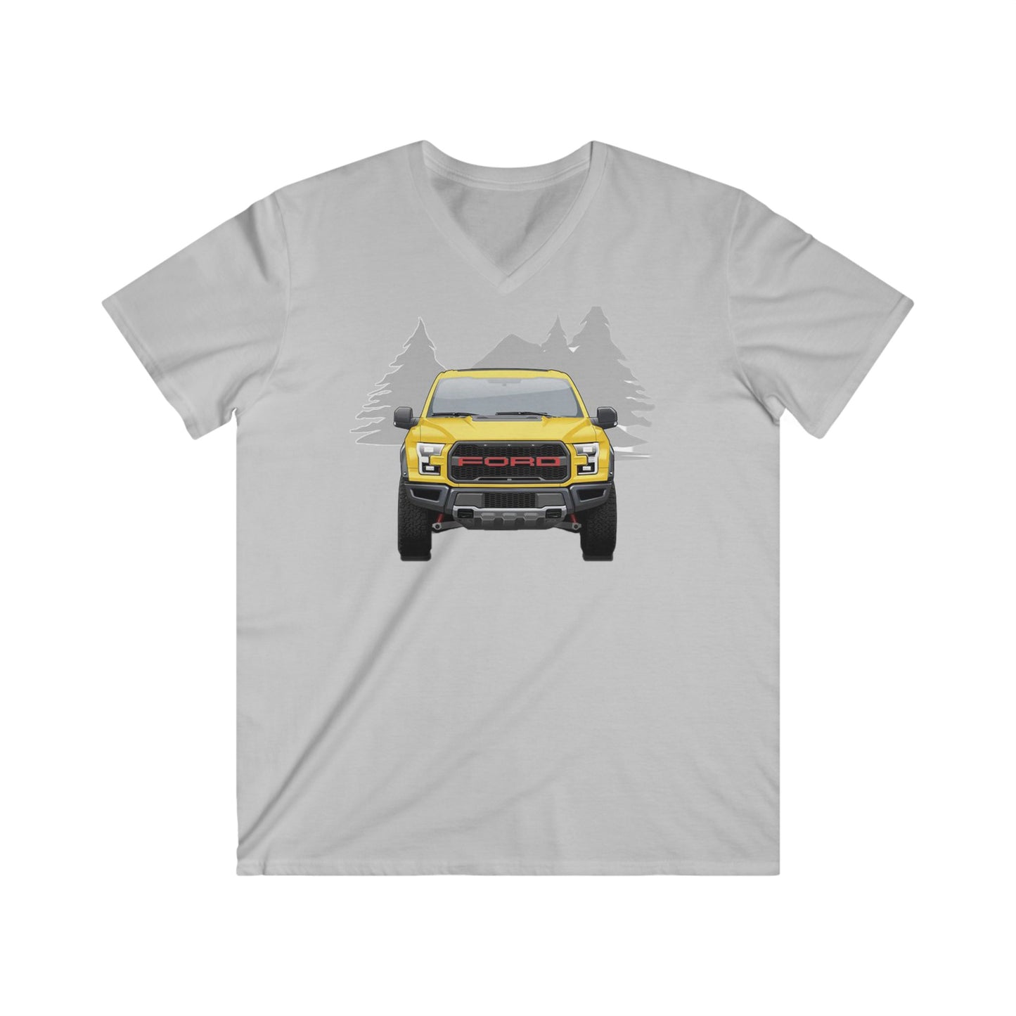 Ford Fitted V-Neck Short Sleeve Tee