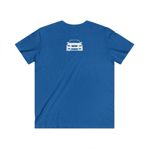 Fitted V-Neck Short Sleeve Tee