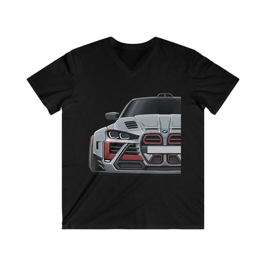 BMW Fitted V-Neck Short Sleeve Tee