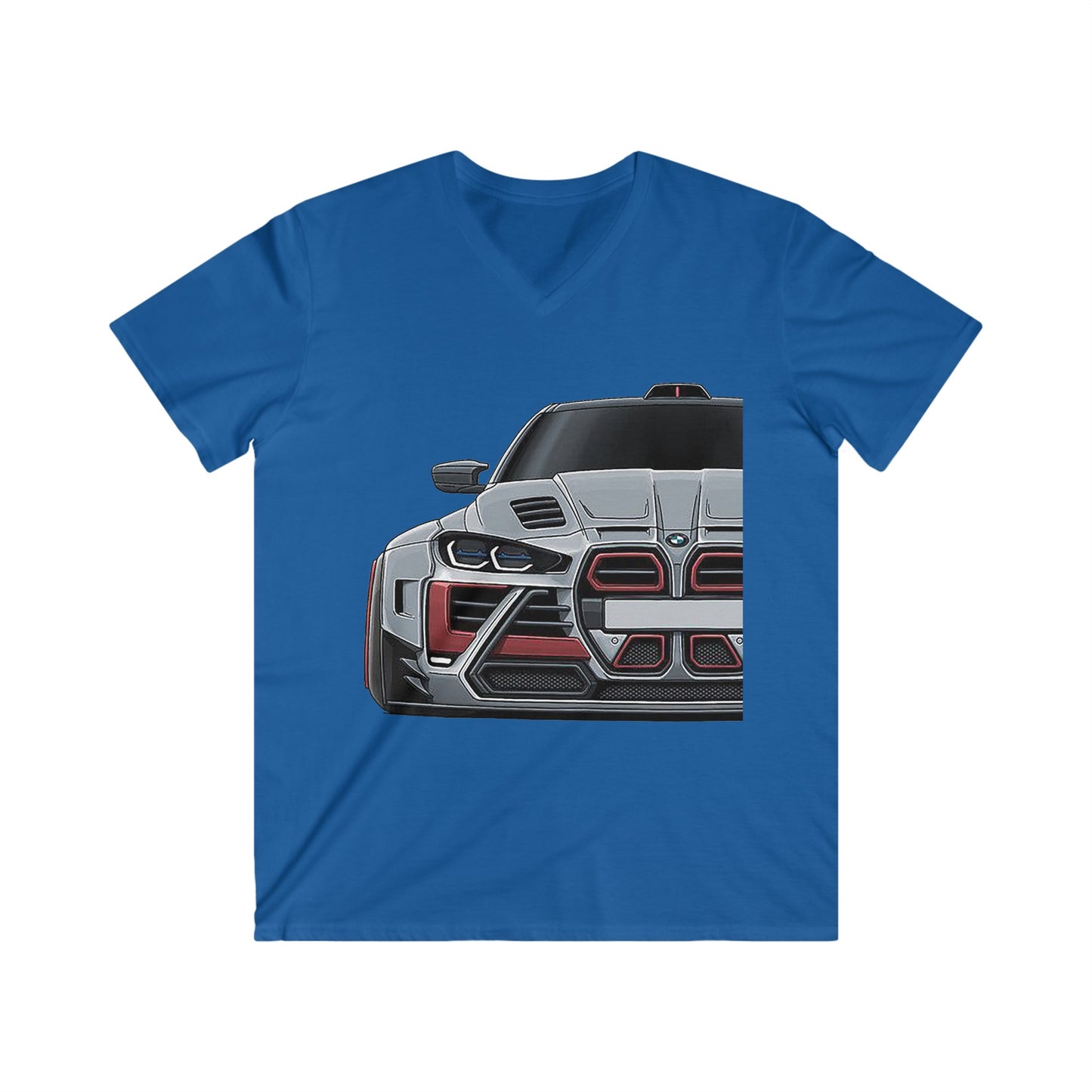 BMW Fitted V-Neck Short Sleeve Tee