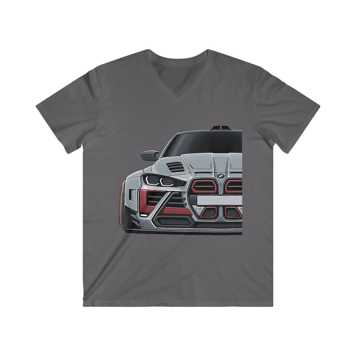 BMW Fitted V-Neck Short Sleeve Tee