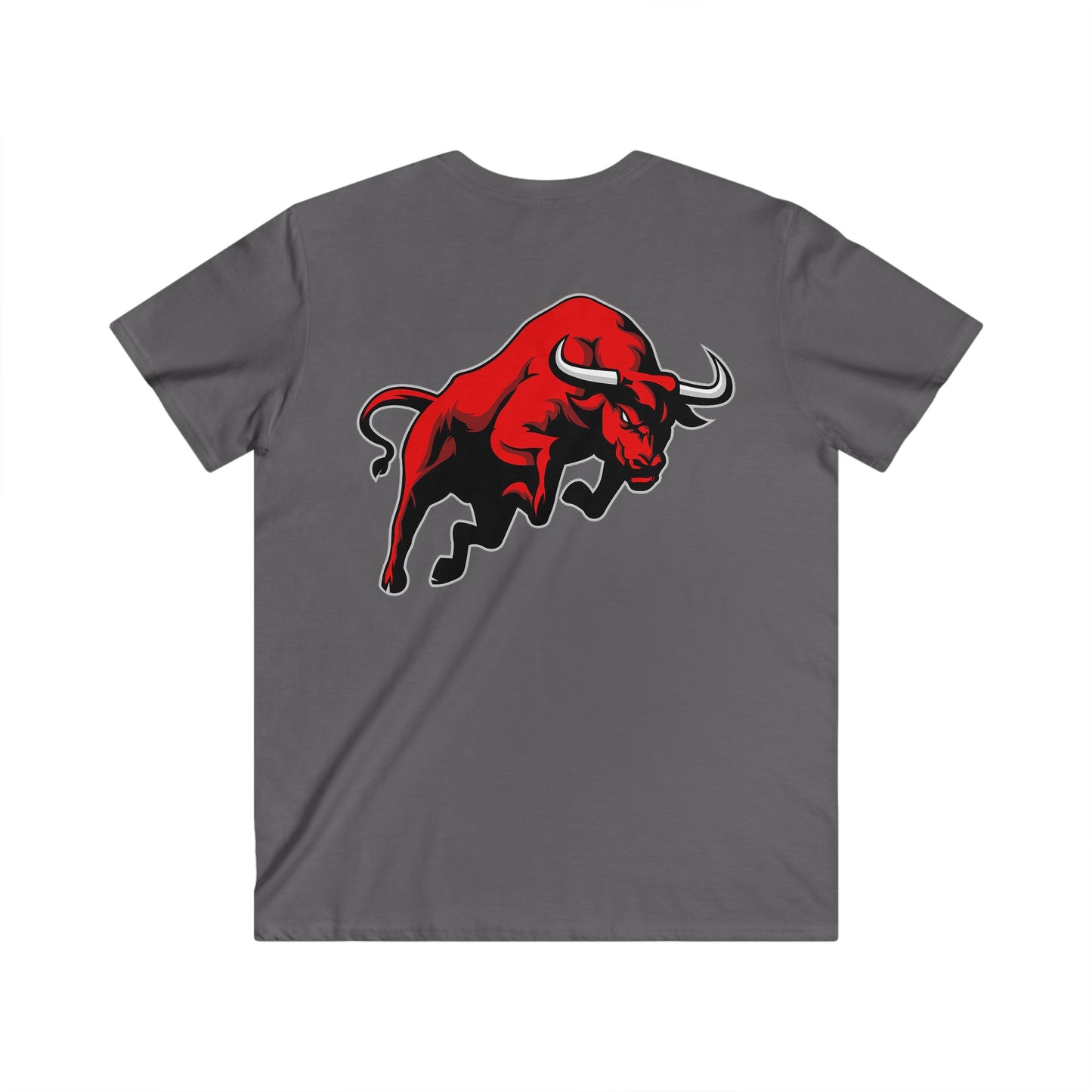 Custom Fitted V-Neck Short Sleeve Tee