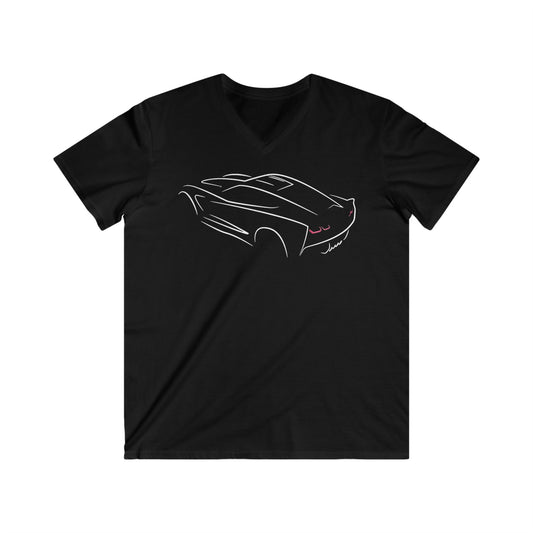 Chevrolet  Fitted V-Neck Short Sleeve Tee