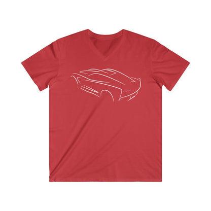 Chevrolet  Fitted V-Neck Short Sleeve Tee