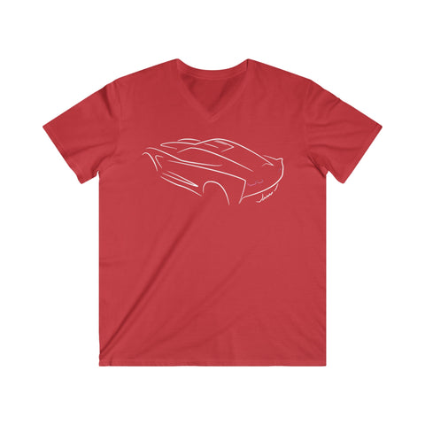 Chevrolet  Fitted V-Neck Short Sleeve Tee