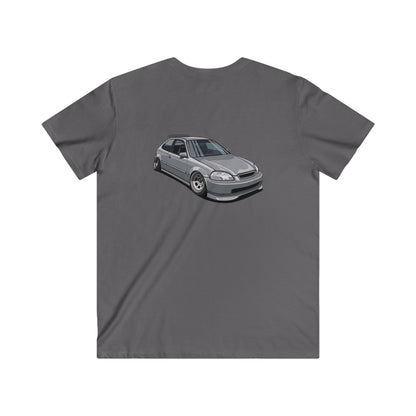 Honda Fitted V-Neck Short Sleeve Tee