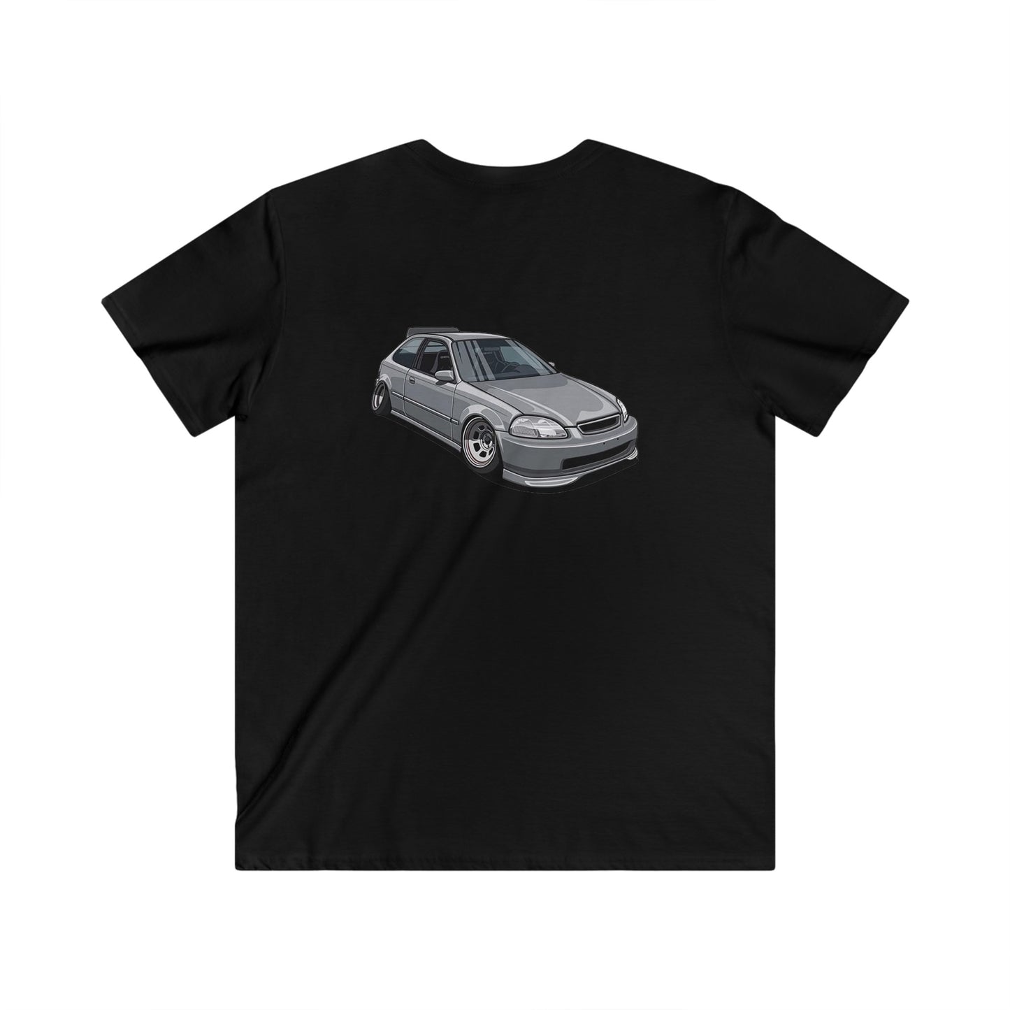 Honda Fitted V-Neck Short Sleeve Tee