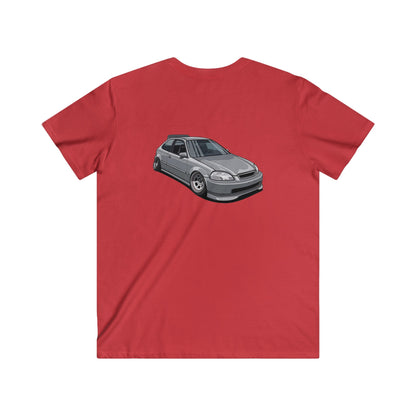 Honda Fitted V-Neck Short Sleeve Tee