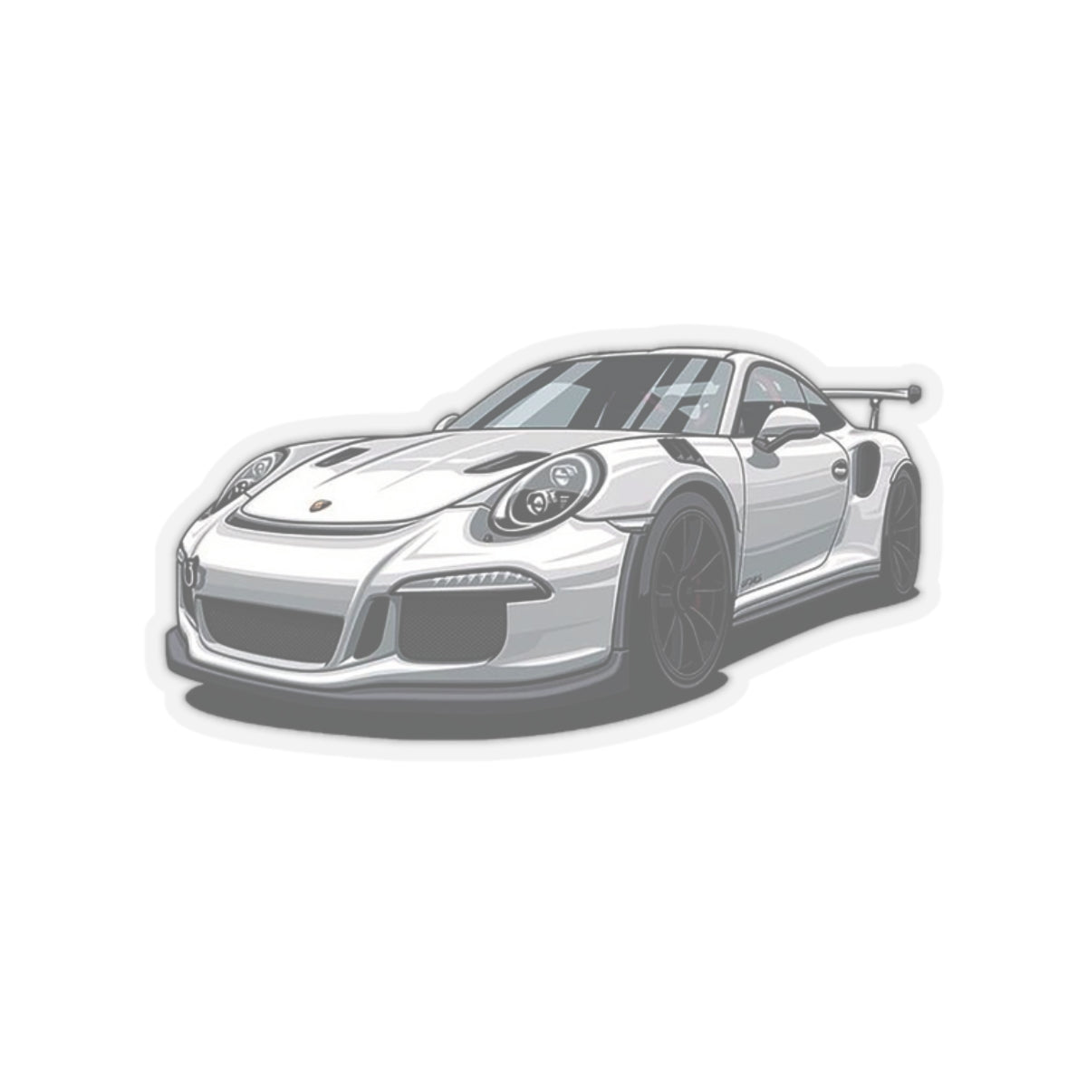 Porsche Kiss-Cut Stickers