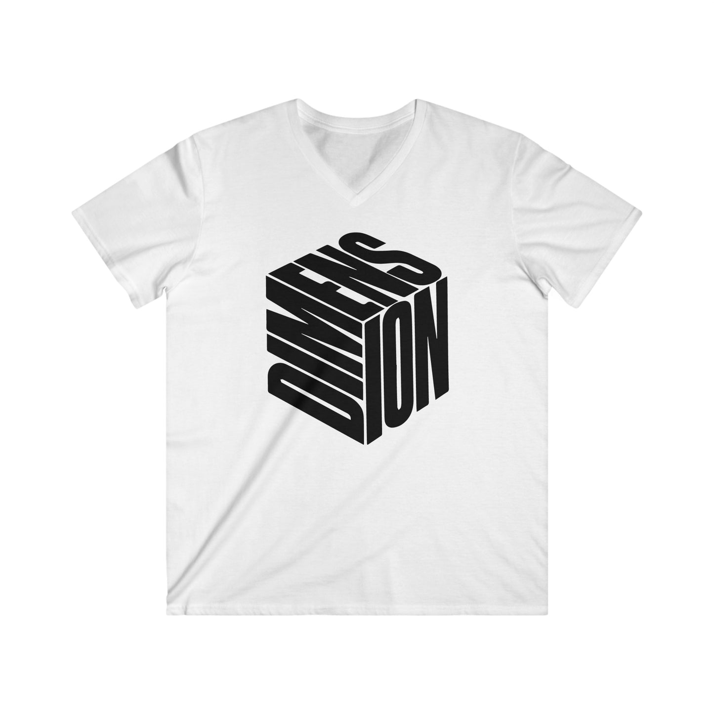 Custom Fitted V-Neck Short Sleeve Tee