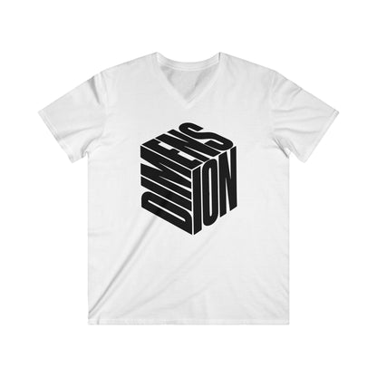 Custom Fitted V-Neck Short Sleeve Tee