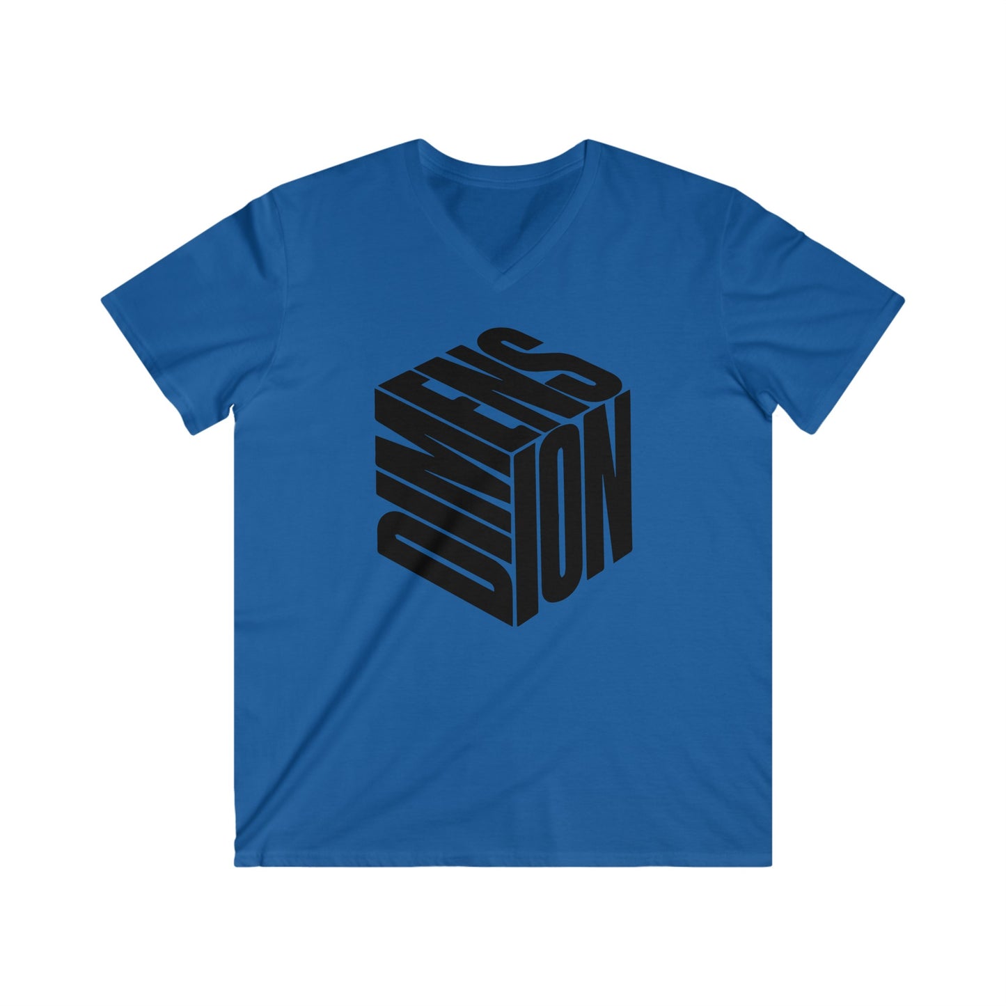 Custom Fitted V-Neck Short Sleeve Tee