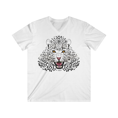 Custom Fitted V-Neck Short Sleeve Tee