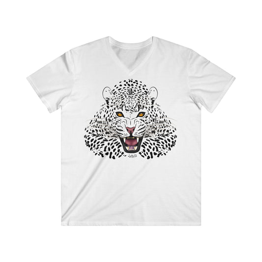 Custom Fitted V-Neck Short Sleeve Tee