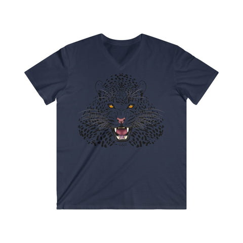 Custom Fitted V-Neck Short Sleeve Tee