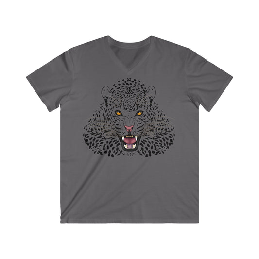 Custom Fitted V-Neck Short Sleeve Tee