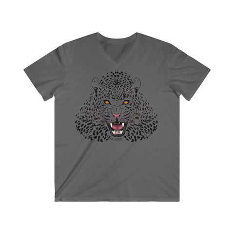 Custom Fitted V-Neck Short Sleeve Tee