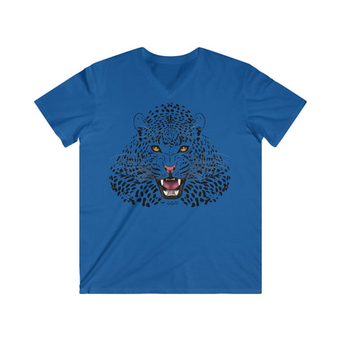 Custom Fitted V-Neck Short Sleeve Tee