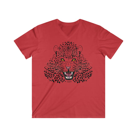 Custom Fitted V-Neck Short Sleeve Tee
