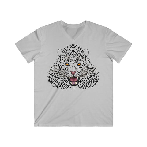 Custom Fitted V-Neck Short Sleeve Tee
