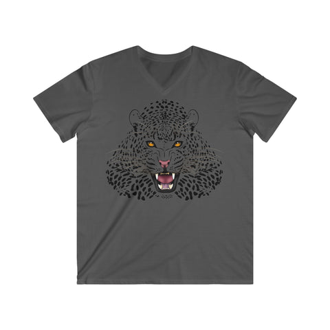 Custom Fitted V-Neck Short Sleeve Tee