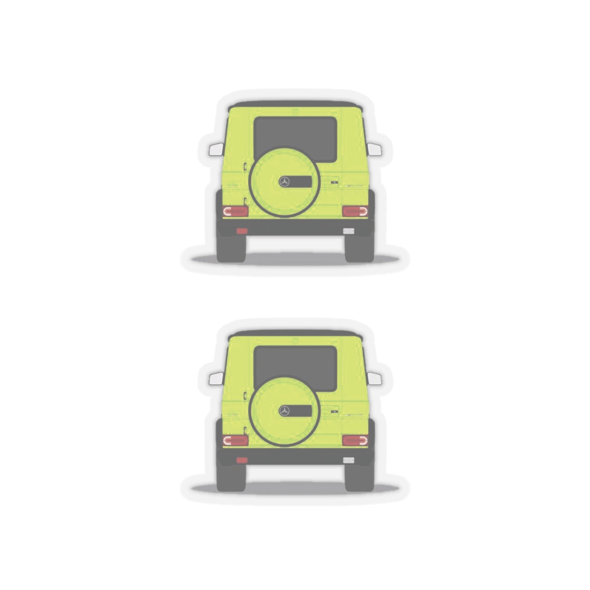 Mercedes Kiss-Cut Stickers