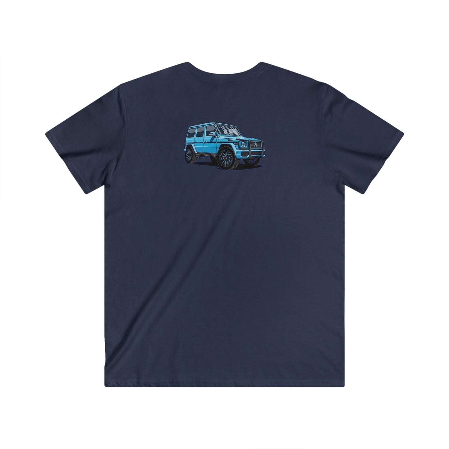 Mercedes Fitted V-Neck Short Sleeve Tee