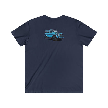 Mercedes Fitted V-Neck Short Sleeve Tee