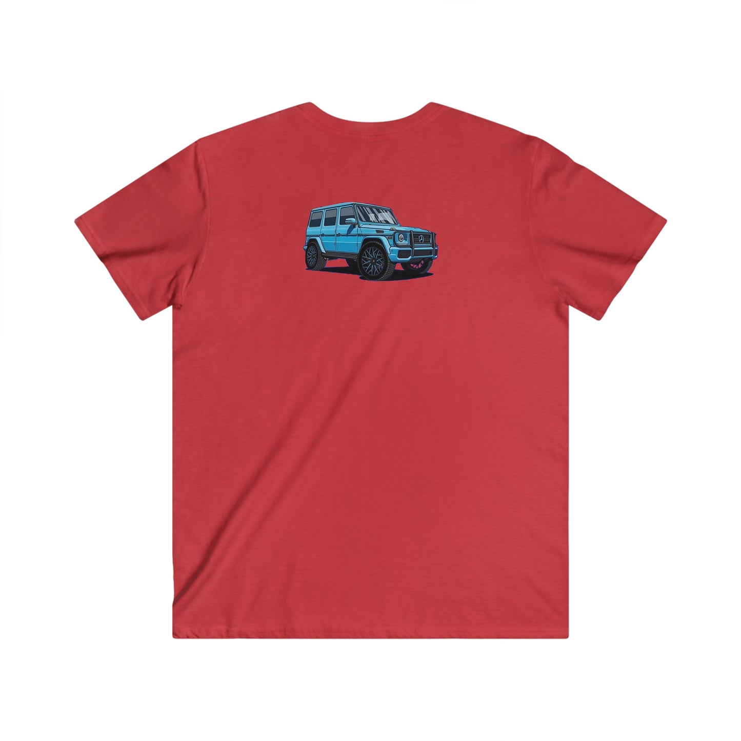 Mercedes Fitted V-Neck Short Sleeve Tee