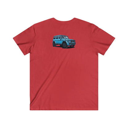 Mercedes Fitted V-Neck Short Sleeve Tee