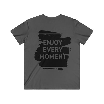 Custom Fitted V-Neck Short Sleeve Tee