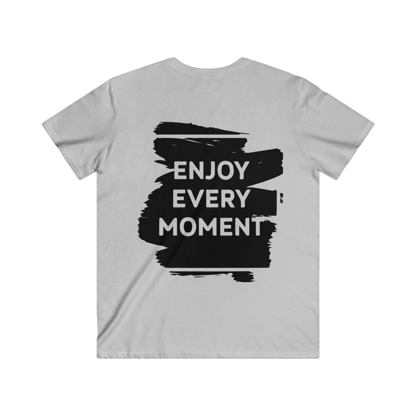 Custom Fitted V-Neck Short Sleeve Tee