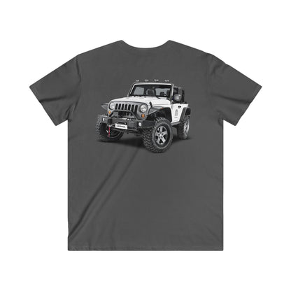 Jeep Fitted V-Neck Short Sleeve Tee