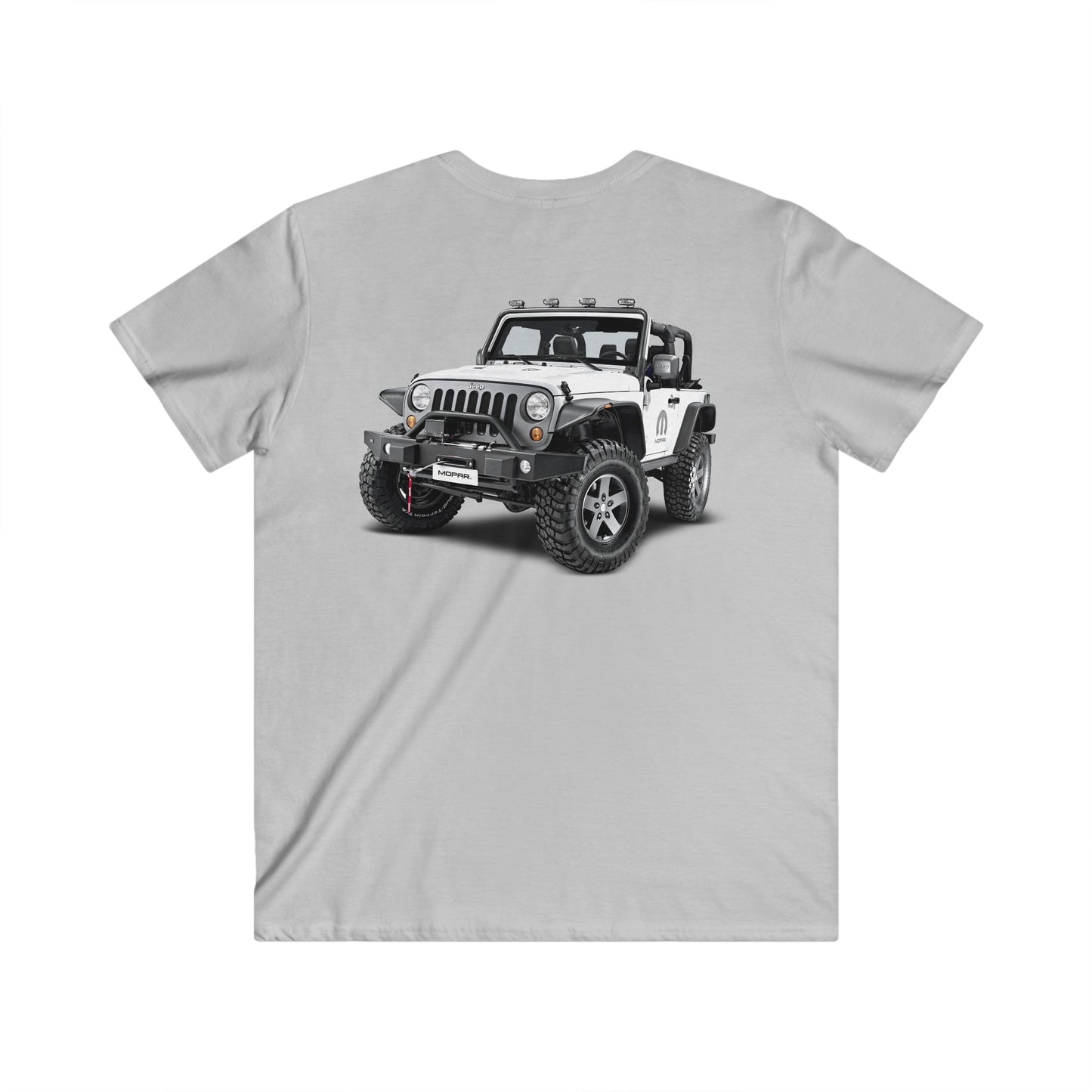 Jeep Fitted V-Neck Short Sleeve Tee
