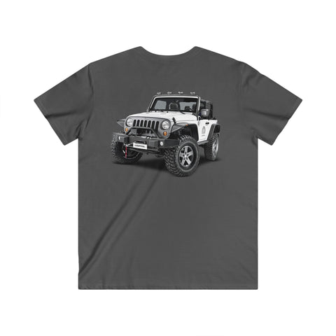 Jeep Fitted V-Neck Short Sleeve Tee