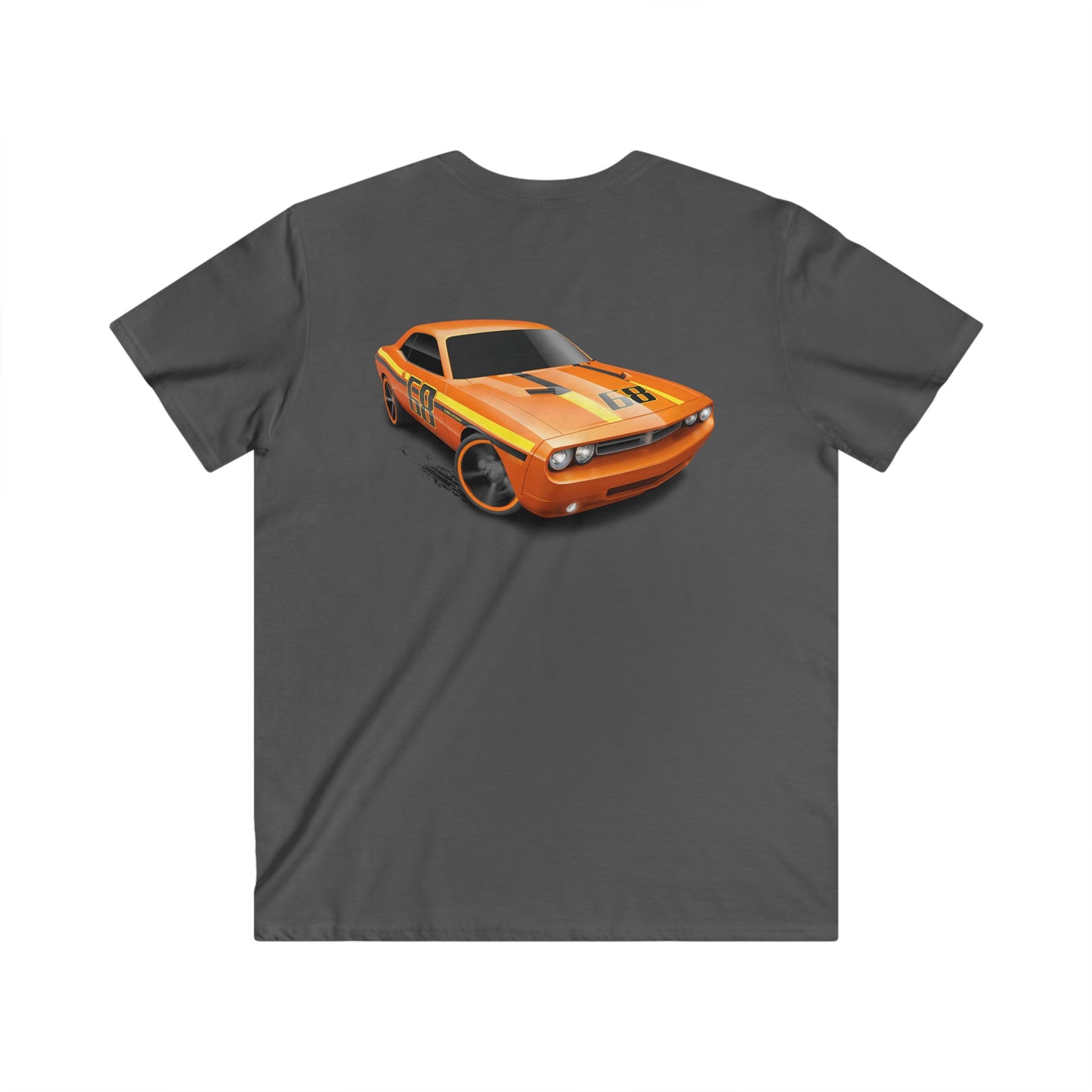 Dodge  Fitted V-Neck Short Sleeve Tee